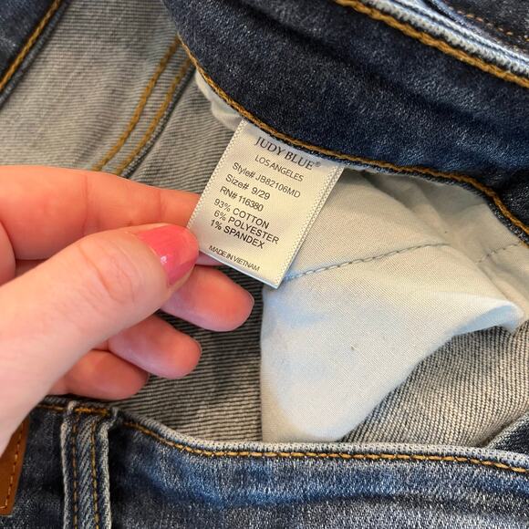 Judy Blue Skinny Jeans size 9 /29 - Picture 6 of 12
